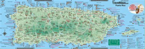 tourist map of puerto rico|Iba pa.